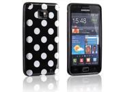 Demarkt® Cute Spots Silicone Rubber Gel Soft Skin Case Cover for Samsung 9100 Black