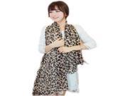 Demarkt U Shape Leopard Print Light Soft Scarves Scarf Wrap Shawls For Lady Girl Women