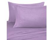 100% Cotton Jersey Soft Knit Twin XL Sheet Set Lavender