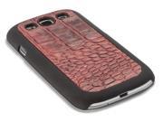 Bouletta Leather Phone cases for Samsung Galaxy S3 [Jacket Case Dragon Red]