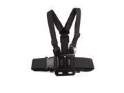 ESER QXL Chest Strap j shaped Mount Long Pole Set for All Gopro Series Black Silver