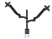 VIVO Dual Monitor Gas Spring Mount Extended Desktop Stand for 2 Screens upto 27