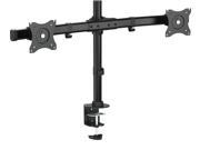 VIVO Dual Monitor Curved Horizontal Array Desk Mount Stand fits Screens up to 27? STAND V002E