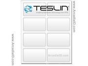 10 Pack of 8up Perforated Teslin Laser Paper. Synthetic Waterproof paper.