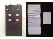 PVC ID Card Tray Starter Set! Blank Inkjet ID Cards and PVC Tray for Canon ip4980 ip4600 ip4700 ip4810 ip4820 ip4850 ip4840 ip4910