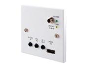 Avenview HBT C6POEWP S HDBaseT HDMI Wall Plate Transmitter