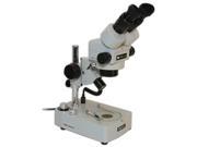 Meiji Techno EMZ 5 Binocular Microscope with 10x Eyepieces PBH Halogen Pole S