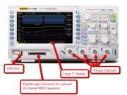 Rigol DS1104Z Plus 100 MHz Digital Oscilloscope with 4 Channels