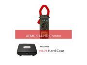 AEMC 514 HD Clamp On Meter Model 514 with Multipurpose Hard Case