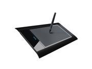 Turcom TS 6580B 8 x 5 Inches Graphic Drawing Touch Tablet with Capture Pen Black