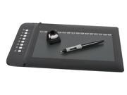Turcom 10 x 6.25 Inches Graphic Drawing Tablet with 8 Hot Key