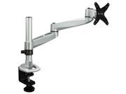 Mount It! Articulating Single Arm Computer Monitor Desk Mount for 24 Inch Monitors