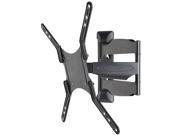 Mount It! MI 342 Low Profile Dual Arm Full Motion Articulating TV Wall Mount for 32 65 Smart TV s LED LCD and Plasma TV s