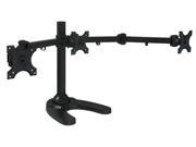 Mount It! Triple Freestanding Monitor Mount for Widescreen Monitors Up to 24