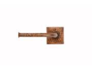 Premier Copper Products TPHLDRDB Hammered Copper Tissue Paper Holder Hand Oil Rubbed Bronze