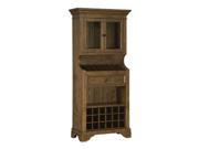 Hillsdale Tuscan Retreat Tall Slanted Wine Rack in Antique Pine 5225 931W