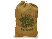 Uniflame C 1751 8 Pounds Fatwood in Burlap Sack