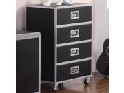 LeClair 4 Drawer Chest with Casters by Coaster
