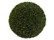 Nearly Natural Indoor Outdoor 14 Boxwood Ball