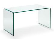 Zuo Modern Course Coffee Table Clear Glass