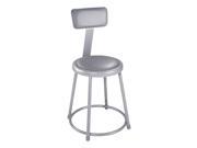 24 Home Office Kitchen Lab Bar Stool with Padded Seat And Backrest