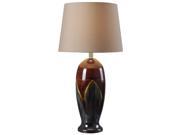 Kenroy Home Lava Table Lamp Ceramic Glaze Finish 32147CG