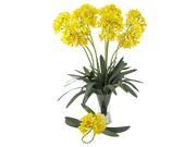 Nearly Natural 2129 YL Yellow 29“ African Lily Stem Set of 12