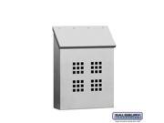 Salsbury 4525 Stainless Steel Mailbox Decorative Vertical Style