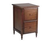 Office Star Products KH30 Knob Hill File Cabinet Antique Cherry