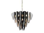 Sterling Ind. Ashreigh Mod Inspired Black and White 3 Tier Pendant 144 018