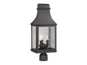 Elk Lighting Forged Jefferson Collection 3 Light Outdoor Post Light 47075 3
