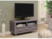 Monarch Specialties Reclaimed Look 48 L TV Console 3 Drawers i3250