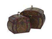 Nearly Natural Decorative Chests Set of 2