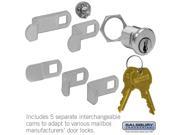 Salsbury 1190 Universal Lock For 4Bplus Horizontal And Vertical Style Mailbox Door With 2 Keys