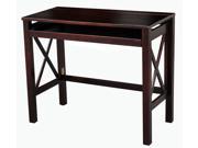 Yu Shan Montego Folding Desk with Pull out In Espresso