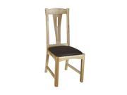 A America Cattail Bungalow Comfort Side Chair Natural Finish