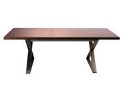 Moes Home Cabello Extension Dining Table in Brown