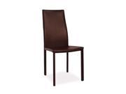Moes Home Sedia Dining Chair in Dark Brown [Set of 2]