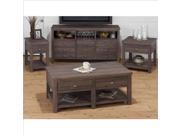 Liberty Furniture Weatherford 3 Piece Occasional Set in Weathered Grey Finish