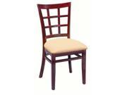 Regal 411U Chair in Mahogany Frame Finish