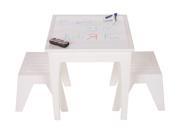 Eagle One 3 Piece Kids Dining Set With Two Stools