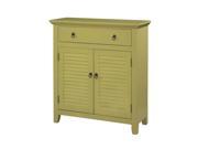Powell Honey Butter Console One Drawer Two Doors
