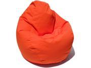 Bean Bag Boys Fabric Bean Bag Chair in Orange