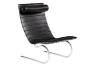 Fine Mod Imports Pika 20 Lounge Chair in White