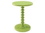 Powell Green Round Spindle Table