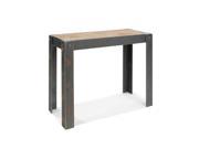 Moes Home Bolt Rectangular Console Table in Natural