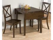 Jofran 342 Taylor Cherry 3 Piece Double Drop Leaf Dining Room Set
