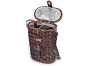 Picnic and Beyond Willow Wine Basket 1131A