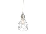 Lazy Susan Silver Wire Rose Pendant Light Silver 225041