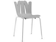 Flare Dining Side Chair in Gray